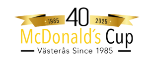 mcdonald's cup 40:e gången jubileumslogo